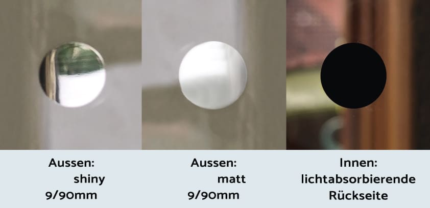Vogelschutzfolie Glasflächen und Fenster SEEN Punkte